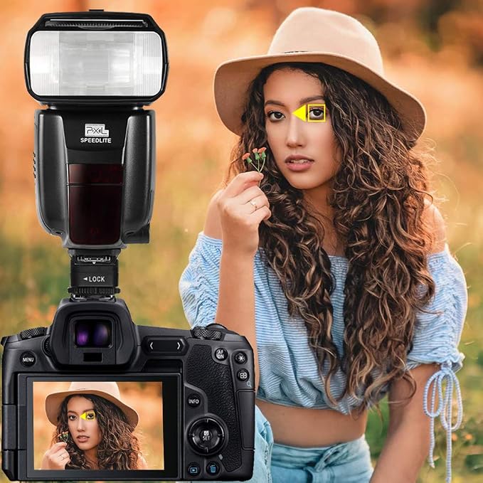 Pixel e-TTL Flash Hot Shoe Adapter with Extra PC Sync Port for Canon DSLRs and Flashguns - Image 5
