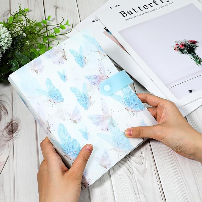 Nail Art Sticker Storage Book Artistic Nail Decals Collection Organizer 144 Slots Nail Art Stickers Collecting Album Holder Binder Plastic Book for Nail Art Sticker Photo Displaying（Blue） - Image 7