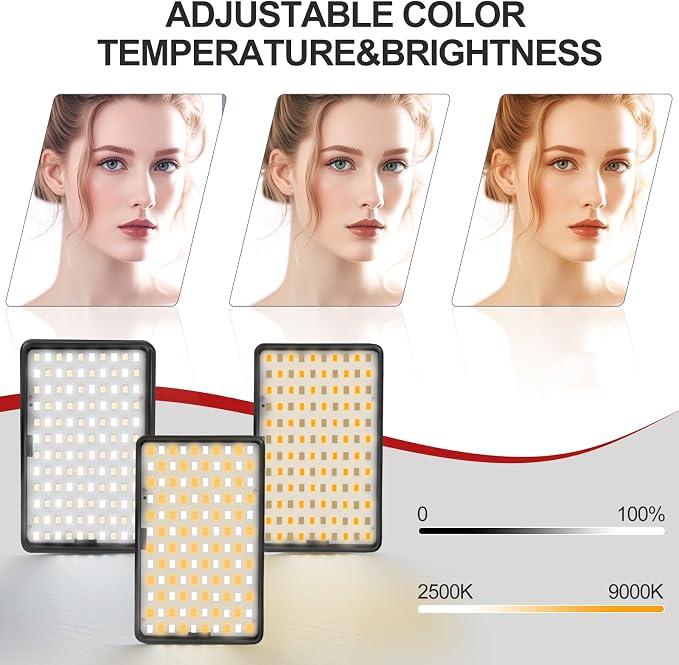 Tattoo Light Kit with 120LED and CPL Filter Lens, Polarized Light for Tattoo, Tattoo Equipment & Supplies, Compatible with iPhone DSLR Camera, Tattoo Lighting Lamp Food Photography Remove Glare - Image 7