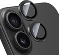 Camera Lens Protector for iPhone 17, Black | AR+AF, 9H Tempered Glass, Individual Metal Ring, Anti Glare, Fall Protection, Camera Screen Cover by TENOC