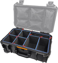 LAFENLIN DIY Divider System for Pelican V525 Case, U-Clips & Red Tabs | Professional Divider with U-clips & Red Pull Tabs, Utility Knife.Customizable for Tools,Cameras,Medical,Tactical Gear-NO CASE by LAFENLIN-HardCaseLock