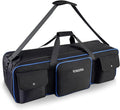 YOREPEK 30.5" Heavy Tripod Carrying Case Bag with 2 Padding Protective Pads | Large Photo Studio Equipment Case for Tripods, Monopods, Speaker Stands, Boom Stands, Camcorders, and Mic Stands, Travel by YOREPEK