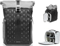 Manfrotto Uncover Camera Backpack 24L, Expandable Roll-Top | Waterproof Travel Camera Bag for DSLR, Mirrorless and Drone, Quick Side Access, 14" Laptop Photography Backpack by Manfrotto