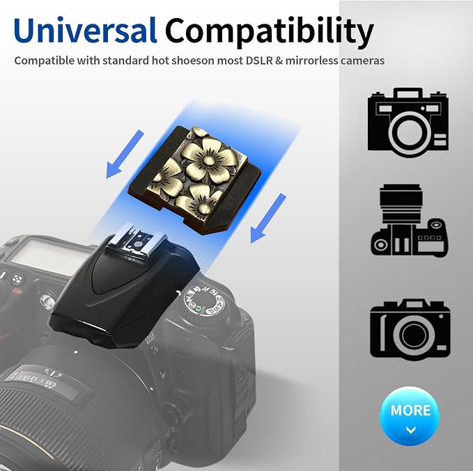 Camera Hot Shoe Cover Protector Cap for Canon Nikon Panasonic Fujifilm Olympus Pentax Sigma DSLR/SLR/Evil Camera - Image 2