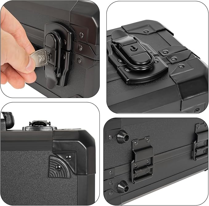 Protective Hard Case Shockproof Water-resistant with Customized DIY Foam Insert fit for Camera, tools, etc, 12.2 X 12.2 X 4.5-Inch - Image 6