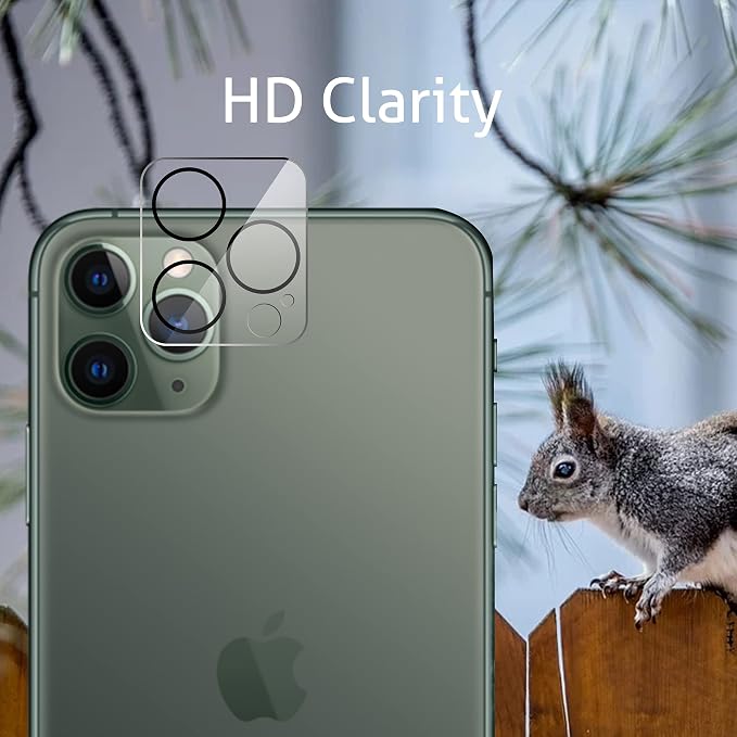 Ailun Privacy Screen Protector+Camera Lens Protector for iPhone 11 Pro Max | 2+2 Pack, 6.5 inch, Anti Spy, Private, Tempered Glass Film, HD - Image 3