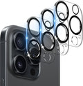 WHPXJY (3 Pack Camera Lens Protector Compatible for iPhone 16 Pro / 16 Pro Max Tempered Glass, Ultra HD Clear/Maintains Original Clarity/Shatterproof/Anti-scratch/Easy to Install/Case Friendly by WHPXJY