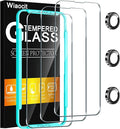 Wiaocit Tempered Glass Screen Protector for iPhone 16e/iPhone 17e | 3+3 Pack, 9H Hardness, Camera Lens Protector, Installation Frame, Bubble Free, Case Friendly by Wiaocit