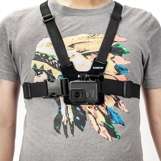 Chest Mount Strap Harness Chesty Body Mount for GoPro | for Go Pro Mission Hero 13 12 11 10 9 8 7 6 5 4 Session 3+ 3 Max AKASO DJI Osmo Action Cameras - Image 4