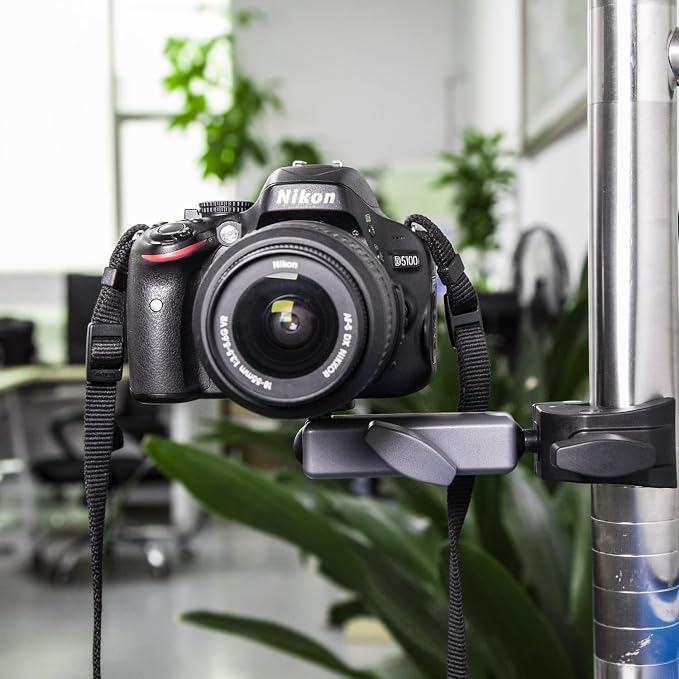 Suptig Camera Mount Super Clamp Pole Mount Tripod Clamp for Phon, Gopro Mission 1 Pro Gopro Hero 13 Hero 12 11 10 9 8 7 6 5, Gopro max2, Insta 360, DJI osmo Canon DSLR etc. - Image 6