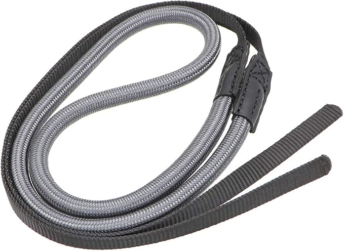 Quick Release Camera Neck Strap Shoulder Strap Belt for Mirrorless Digital Cameras Climbing Rope with Quick Release QD Loops Connector with O-Ring Adjustable Length 30-53inch Gray - Image 4