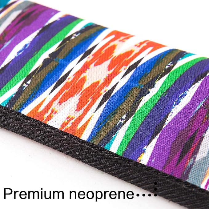 TRIUMPH VISION 3 Pack Reading Glasses Pouch Soft Case Eyeglass Sleeve Slim | Alternative to Bulky Case in bag, Lightweight Lined Padded Protect Optical lens Slip in, Cute Pattern Portable for Daily Use - Image 4