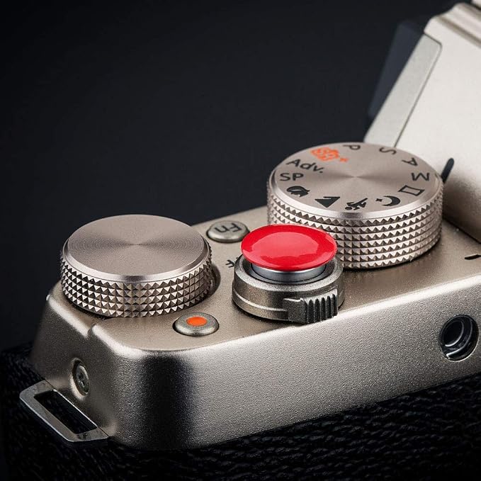 2X Camera Shutter Button Cap for A7R VI ZV-E10 II A6700 RX100VII VI V IV | RED,for A7RVI A7 V A7CR ZV-E10 II ZV-1 A7C A6600 A6500 A6400 A6300 A7SIII A7RII A7S A7 II RX100 Series EOS M10 Lumix L10 - Image 7