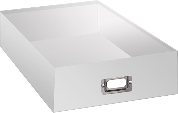 Pioneer Jumbo Scrapbook Storage Box, Crafters White, 14 3/4" X 13" X3 3/4" - Image 3
