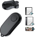 Remote Control Page Turner for Kindle Paperwhite Oasis Kobo eReaders,Kindle Clicker Page Turner Accessories for iPhone,iPad, Android Tablets Reading Novels,Camera Video Record&Shutter Selfie (Black) by HIGHGO