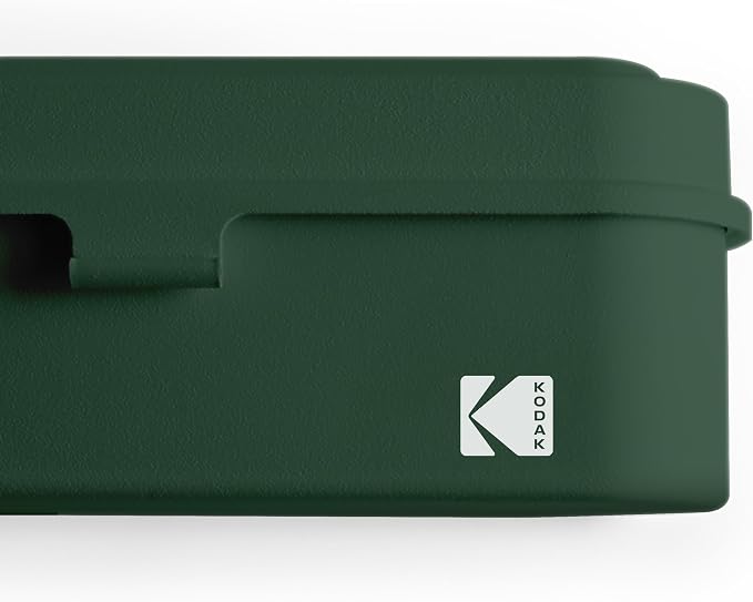 KODAK Film Case - for 5 Rolls of 35mm Films - Compact, Retro Steel Case to Sort and Safeguard Film Rolls (Olive) (Film is not Included) - Image 8