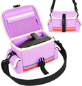 Camera Case Compatible with Polaroid Now, Now+ & OneStep+, Crossbody Bag | Custom-Fit Camera Case for Polaroid Now 2nd/3rd Gen, With A Shoulder Strap And Organized Accessory Storage - Purple by HomePage