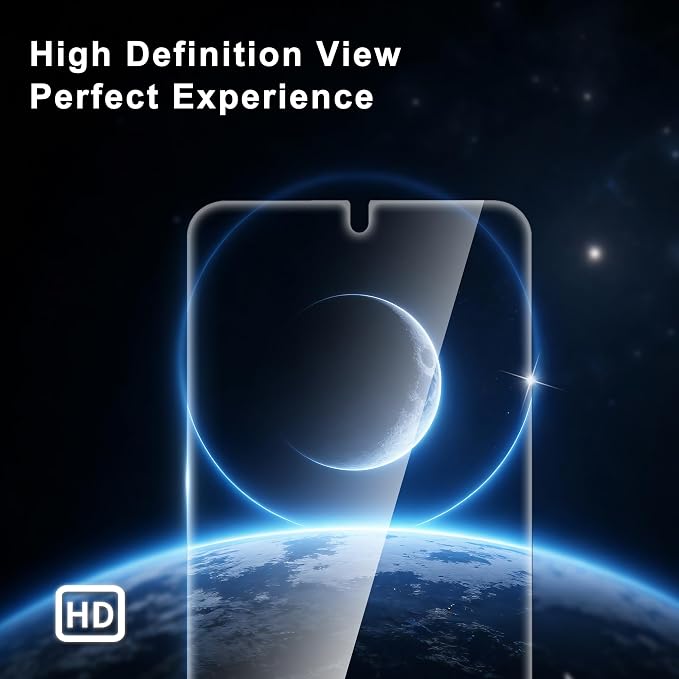 2+2 Pack Privacy Screen Protector for Samsung Galaxy S26 Ultra | S26 Ultra Privacy Screen Protector, 9H Tempered Glass, Ultrasonic Fingerprint, 2 Camera Lens Protectors, Easy Install - Image 7