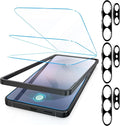 Fotbor [3+3 Pack Anti Blue Light Screen Protector for Samsung Galaxy S26 Ultra with 3 Pack Camera Lens Protector, [Alignment Frame] 9H Hardness, Easy Install, Ultrasonic Fingerprint Compatible by Fotbor