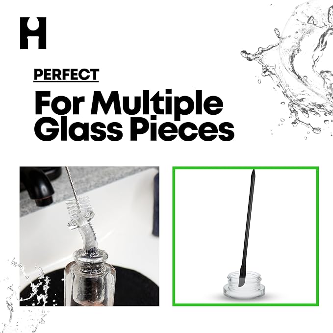 Pipe Perfect Original Cleaning Brush Set – Multi-Size Detail Brushes for Glass, Bottle, Tube & Narrow Openings | Deep Cleaning Kit for Hard-to-Reach Areas | Durable Reusable (Original Pack) - Image 7