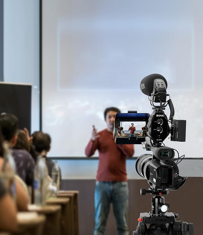 Boya BY-BM3031 – Supercardioid Condenser Microphone That Delivers Sound for DSLRs, camcorders, Audio recorders and More, Black - Image 8
