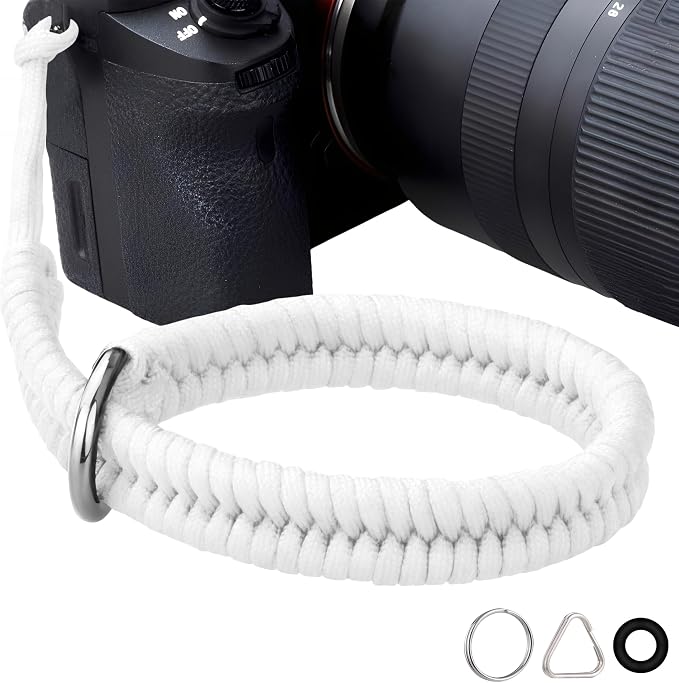 ZXZone Camera Wrist Strap for DSLR Mirrorless Camera，Camera Hand Strap with Safer Connector by ZXZone