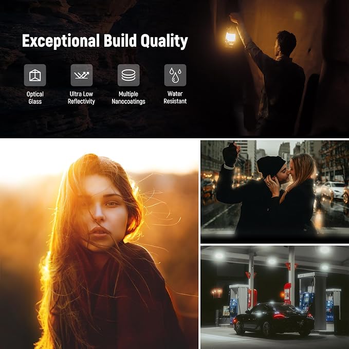 NEEWER 67mm Black Diffusion 1/4 Filter for Mist Cinematic Effect & Cold Shoe Phone Clip, Pouch & Lens Cleaning Cloth, Compatible with iPhone 17 16 16e 15 Pro Max Android Samsung Galaxy S26 Ultra - Image 3