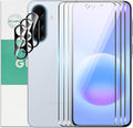 for Samsung Galaxy A57 5G Screen Protector with Camera Lens Protector, 9H Hardness Anti-Scratch Tempered Glass flim, Case Friendly, Anti-Fingerprint,Anti-Scratch (3+3 PACK) by Suttkue