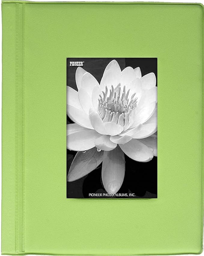 Pioneer Photo Albums KZ-46/GN KZ-46 Green Mini Frame Cover Photo Album 24 Pkt 4x6 by PioneerPhotoAlbums