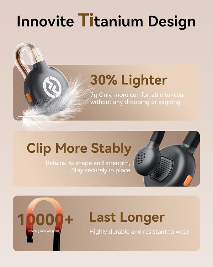 Hollyland Lark M2S Combo (Camera RX+USB-C RX+ Lightning Cable) Wireless Microphone for iPhone/Camera/Android/PC, Titanium Clip, Noise Cancelling, 30H Use, Vlog, Interview, Content Creation | Camera receiver, USB-C receiver, Lightning cable, titanium cl... - Image 3