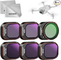 NEEWER ND Filter Set Compatible with DJI Mini 4 Pro, 6 Pack Multicoated HD Optical Glass ND8 ND16 ND32 ND64 ND128 CPL Circular Polarizing Neutral Density Filter Drone Accessories, 2X Cleaning Cloth by Neewer