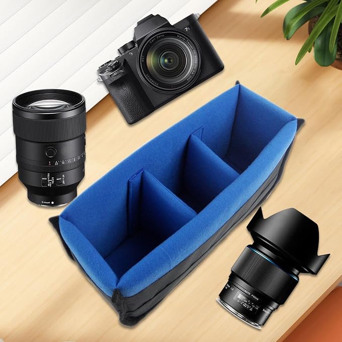 Shockproof DSLR SLR Camera Insert Organizers Case Partition Divider Protections Bag - Image 3
