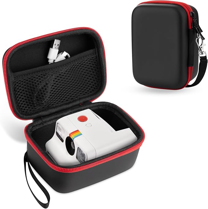 Case for Polaroid Go Gen 2/ PolaroidGo Mini Instant Camera, Travel Storage Bag for Polaroids Go Camera and Film Accessories (Black) by TYSORETY