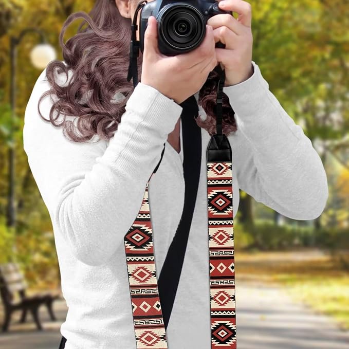 Coldinair Black Adjustable Camera Strap Universal Neck & Shoulder Soft Padded Strap for All DSLR Cameras,Binoculars - Image 3