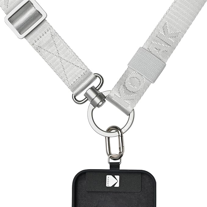 KODAK Multi-Purpose Camera Strap (Silver) - Quick-Detach System, Lightweight, Durable Metal Swivels, Multiple Usages, SLR Cameras, Compact Cameras, Smart Phones - Image 5
