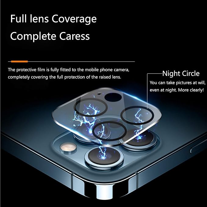 PEHAEL for iPhone 12 Pro Max Privacy Screen Protector+Camera Lens Protector | Installation kits, Anti-Spy Private, Anti-Scratch, 9H Tempered Glass, Case Friendly, 2+2 Pack, [6.7 inch] - Image 3