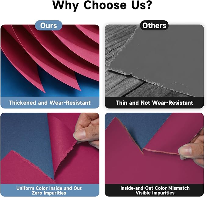 YSKE-Seamless Dusty Rose Paper Backdrop Roll for Photography, Photo Background,Roll of Paper with Backdrop Cover for Background Stand,Thick Anti-Wrinkle Matte(53''x16.4',Dusty Rose/Mauve) - Image 2