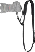 Padwa Lifestyle Black Frosted Single Camera Harness Strap for One Camera - Professional Single Full Grain Leather Camera Harness,Quick Release Gear DSLR Camera Straps for Photographers by PadwaLifestyleCameraStrap