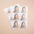 Photo Album For 2X6 Photo Booth Slip In Strips And 4X6 Pictures - 6 Ring Notebook Binder With 20 2 By 6 Sleeves - Fits 80 Photobooth Prints (PHOTO SLEEVES, 2X2) by SMILEWAVE