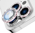 Tensea Bling Camera Lens Protector for iPhone 13 Pro/iPhone 13 Pro Max | Protective Camera Cover Tempered Glass Screen Protector Diamond Metal Individual Ring for 13Pro 6.1" /13 ProMax 6.7 inch by Tensea