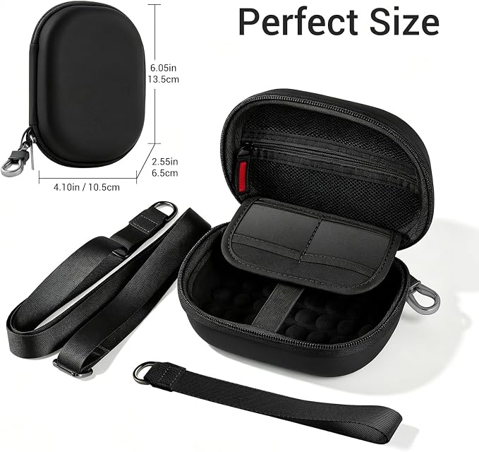 CoBak Carrying & Protective Case for Digital Camera,CAMKORY/Lecran/Duluvulu | for KODAK FZ55,FZ245,PIXPRO C1,WPZ2/Canon PowerShot ELPH 360/Sony DSCW800,DSCW830/Krlun/Lecnippy/Nsoela/VAHOIALD FHD 1080P - Image 8