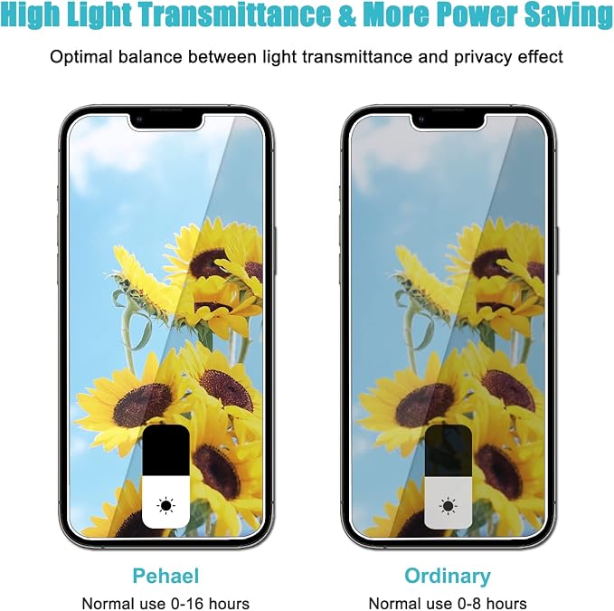 PEHAEL for iPhone 11 Pro Max/iPhone Xs Max Privacy Screen Protector | Installation kits, Anti-Spy Private, Anti-Scratch, 9H Tempered Glass, Case Friendly, 2 Pack, [6.5 inch] - Image 3