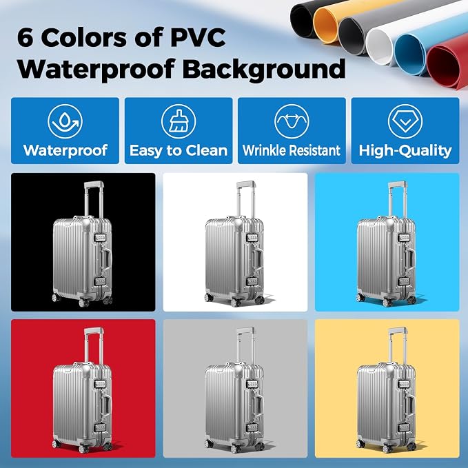 Photo Light Box, Portable 12/16/20/24/32 Photo Studio Light Box, Shooting Tent Kit with 405 Light Beads and 6 Color Backdrops. Lightbox with 3 Stepless Dimming Light Boards for Product Photography - Image 4