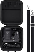Case for KODAK PIXPRO AZ653/AZ401/AZ405/AZ425/AZ528 Digital Camera | Protective Storage Box, Portable Carrying Box, Smooth Zipper, Travel-ready, Shoulder Strap Covenient to Carry, Black Case by Baval
