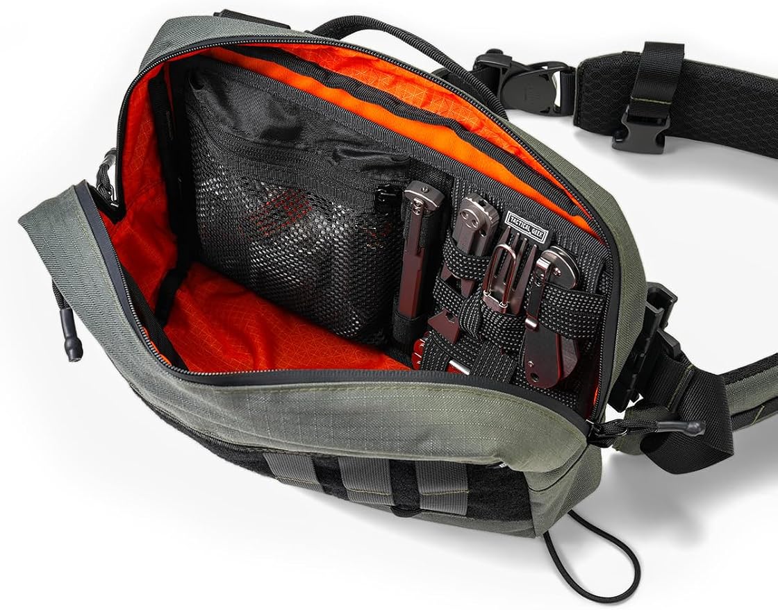 TACTICAL_GEEK EDC Organizer Board, Anti-Slip Elastic Woven Board, Utility Bag Insert Panel for Small Gear, Backpack Accessories (TCM10-Black) - Image 6