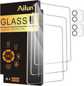 Ailun Screen Protector + Camera Lens Protector for iPad Pro 11 inch | 3+2 Pack, 2022/2021/2020 (4th/3rd/2nd Generation), Tempered Glass, Face ID & Apple Pencil & Case Compatible by Ailun