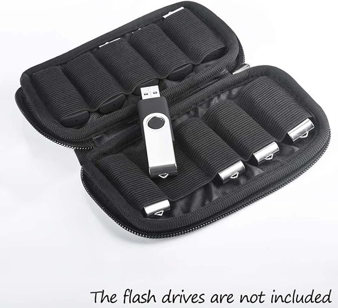 Flash Drive Case JBOS USB Holder Storage Bag,Thumb Drive Caes, Jump Drive Case, USB Organizer - Image 3