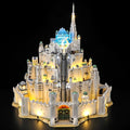 YEABRICKS LED Light for Lego 11377 Icons The Lord of the Rings: Minas Tirith Building Blocks Model -Gift for Collectors & Hobbyists(Building Set NOT Included) by YEABRICKS