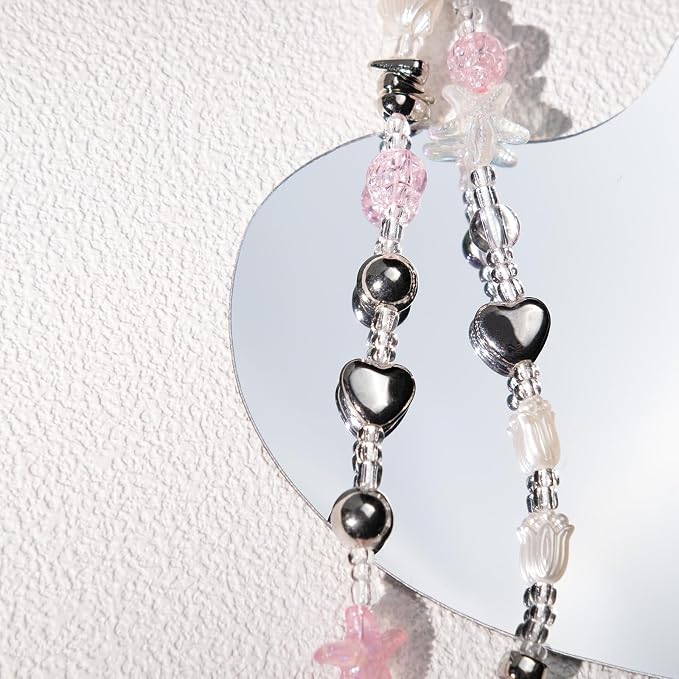 Beaded Camera Wrist Strap Cute Digital Camera Charm Strap, Phone Charm Wristlet Strap for Camera Accessories - Image 3