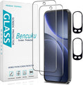 2+2 Pack Screen Protector for Google Pixel 9 Pro XL Tempered Glass | with Camera Lens Protector, Fingerprint ID Compatible, Anti Scratch, Bubble Free by Bencuku